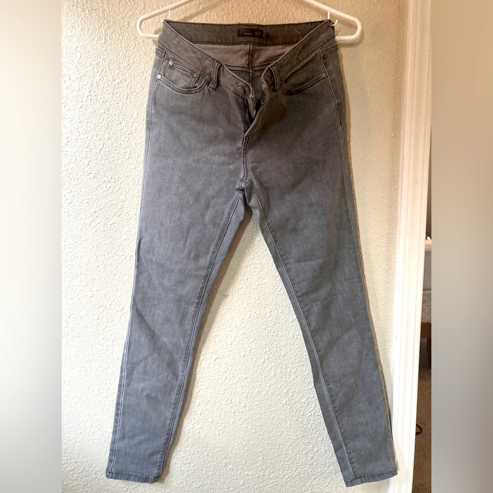 Prana Size 4 27 Gray Skinny Jeans